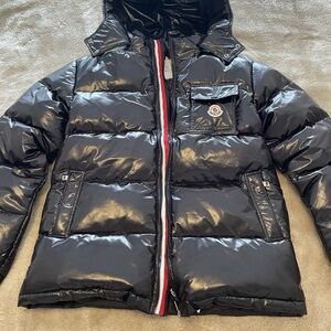 Moncler Black Puffer Jacket